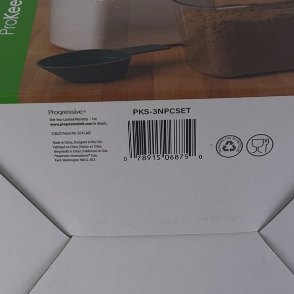 Prepworks ProKeeper 3 pc Baker's Storage Containers w/Latching Lids, Acc, NIB - Picture 5 of 5